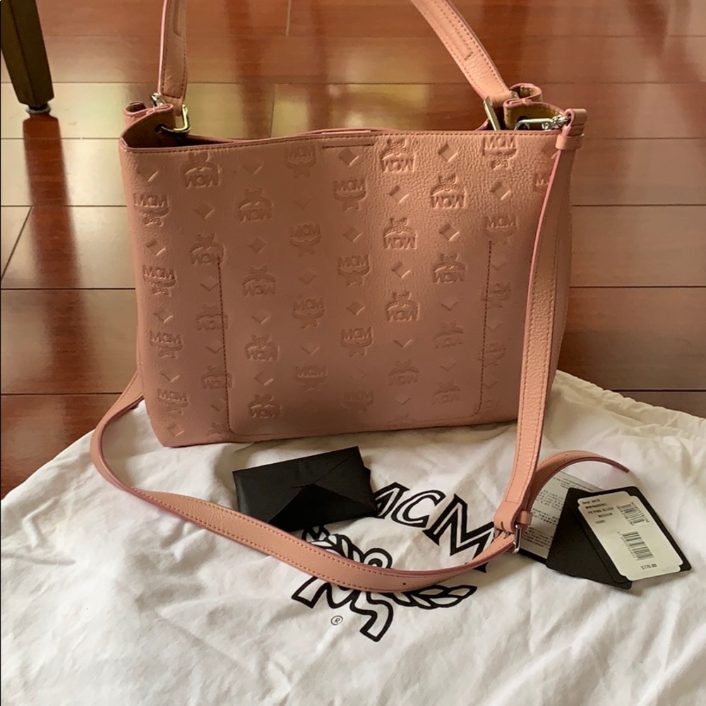 MCM Pink Crossbody Bag
